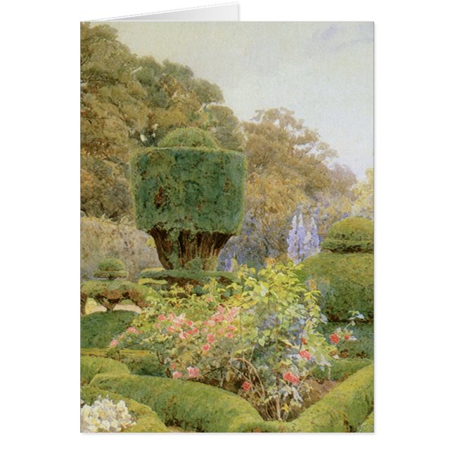 Jardin anglais vintage, Rose et rose par Elgood (Devant)