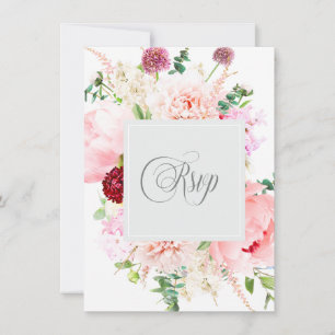Jardin aquarelle sauvage RSVP  