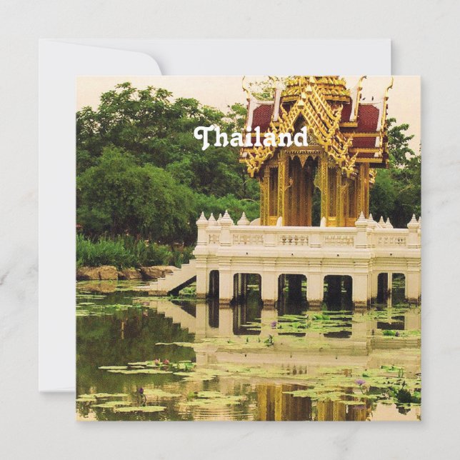 Jardin aquatique Thaïlande (Devant)