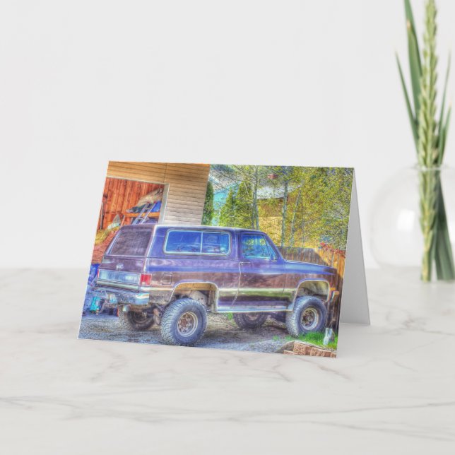 Jardin Blazin' - carte de voeux (Devant)