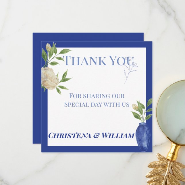 Jardin Bleu Enchanté Merci (Devant/Arrière en situation)