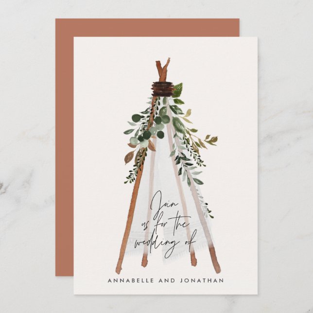 jardin botanique bohème moderne (Devant / Derrière)