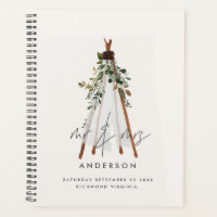 Jardin botanique bohème moderne teepee