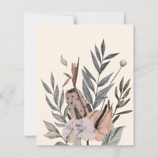 Jardin botanique de Boho - Illustration florale
