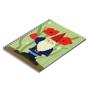 Jardin de carnet de gnome de souvenir