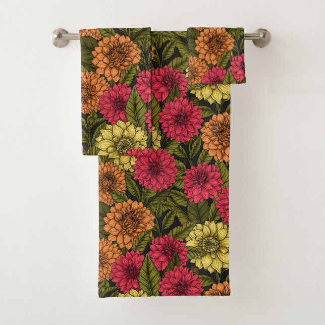 Jardin de Dahlia (En situation)