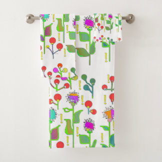Jardin de fleurs abstrait