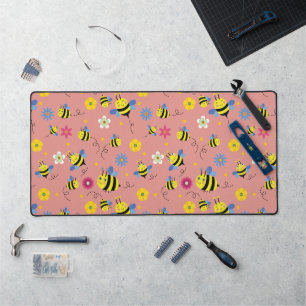 Jardin de fleurs d'abeilles douces