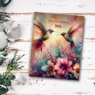 Jardin de fleurs de colibris