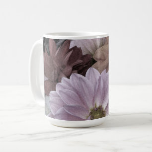Jardin de fleurs de Dahlia Mug Abstrait floral