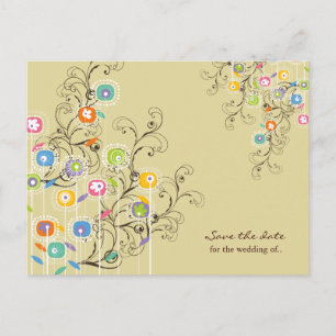 Jardin de Fleurs Groovy Fantaisistes Cartes de Fai