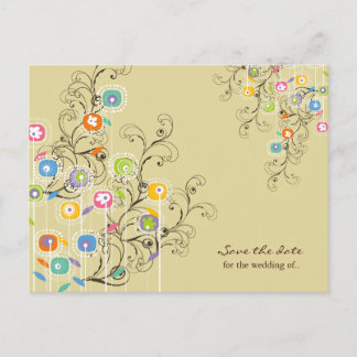 Jardin de Fleurs Groovy Fantaisistes Cartes de Fai