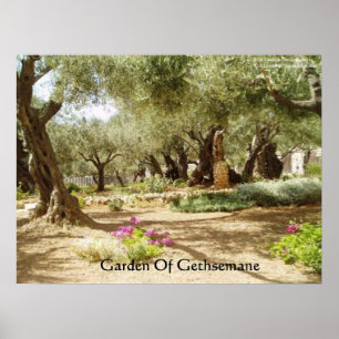 Jardin de Gethsémani Christianisme Affiches