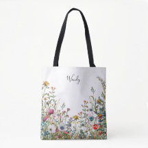 Jardin de la nature Sac fourre-tout personnalisé