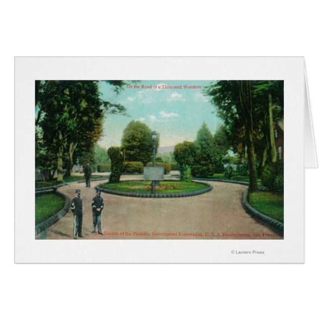 Jardin de la Vue Presidio (Devant horizontal)