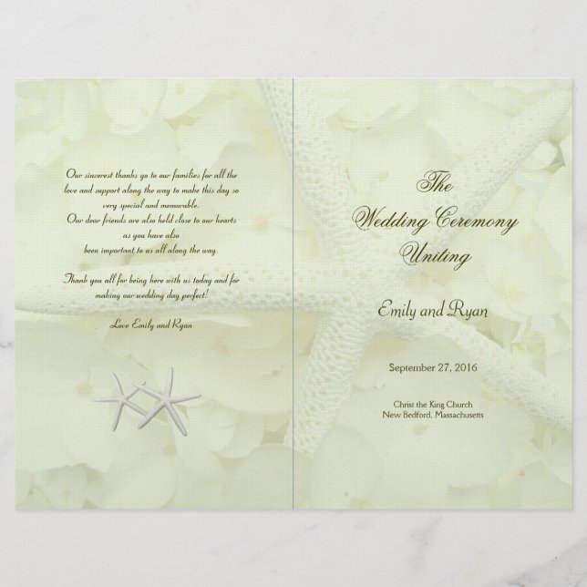 Jardin de mer Plié Starfish Programme Modèle (Devant)