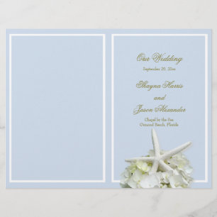 Jardin de mer Programme de mariage Starfish Couver