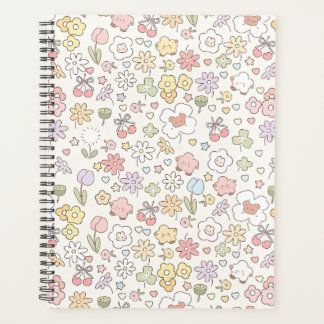 Jardin de Pastel Whimsical : Un Motif Floral