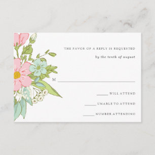 Jardin de printemps   Mariage floral RSVP