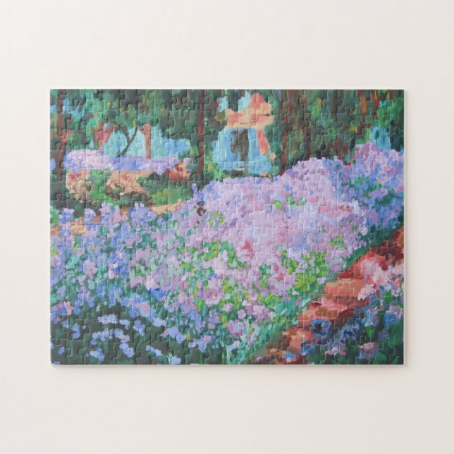 Jardin de puzzle chez Giverny (Horizontal)