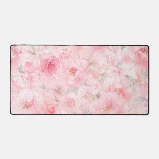 Jardin de rêve à l'aquarelle rose (Recto)