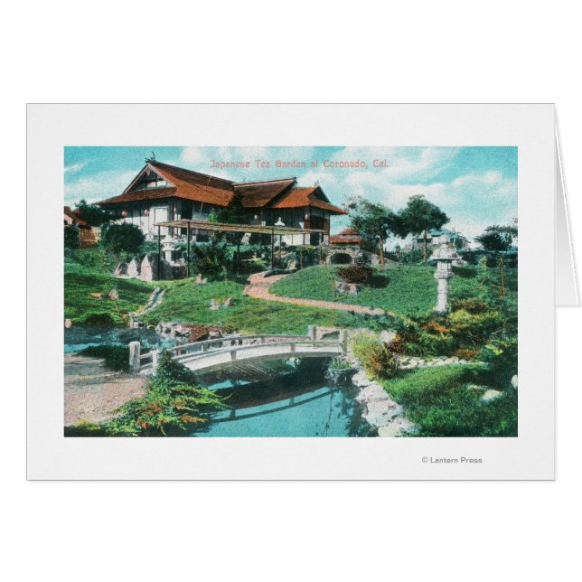 Jardin de thé japonaisCoronado, Californie (Devant horizontal)