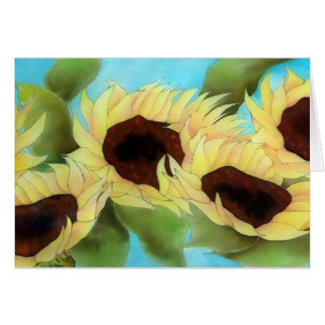 Jardin de tournesol (Devant horizontal)