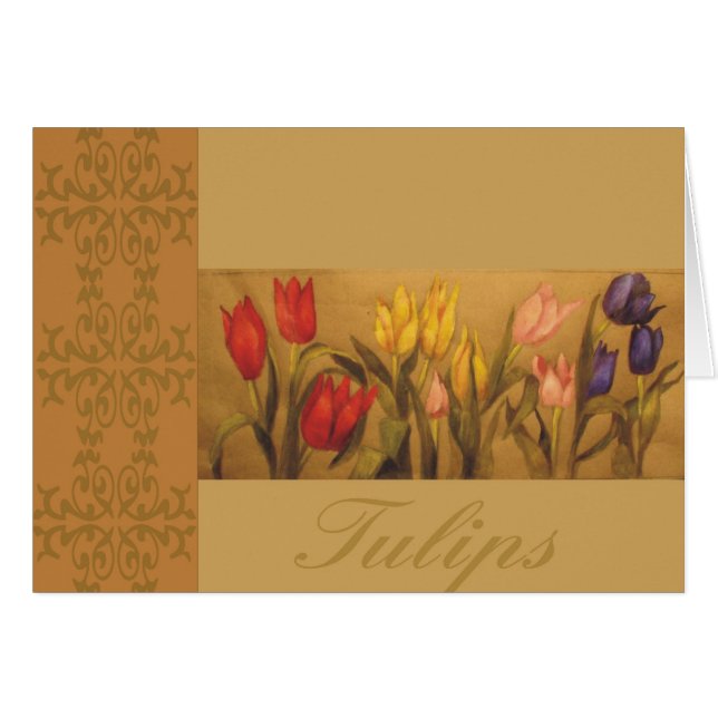 Jardin de tulipe (Devant Horizontal)