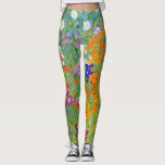 Jardin des fleurs par Gustav Klimt Leggings<br><div class="desc">S'il vous plaît visitez mon magasin pour un design plus intéressant et plus de choix de couleurs.
=> zazzle.com/colorfulworld*</div>
