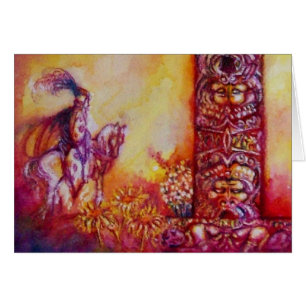 JARDIN DES OMBRES PERDUES / CHEVALIER ET CHEVAL