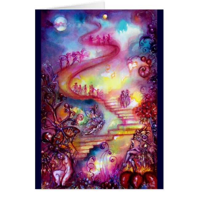 JARDIN DES OMBRES PERDUES / ESCALIERS MYSTIQUES (Devant)