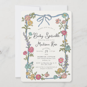 Jardin d'été Bright Floral Baby Sprinking