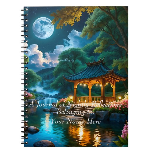 Jardin du Carnet de nuit calme (3) (Devant)