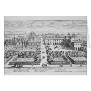 Jardin du duc grand de la Toscane sur le Monte P