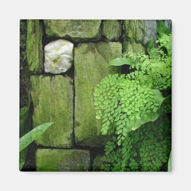 Jardin en pierre - Magnet #1 (Devant)