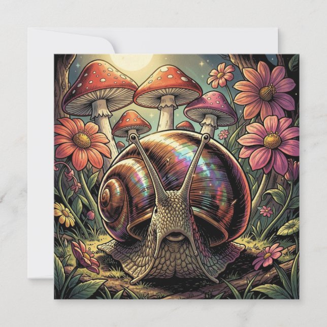 Jardin fantaisiste de l'escargot cosmique et des c (Devant)