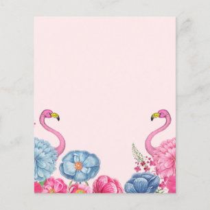 Jardin flamand rose exotique 2 Scrapbook Papier