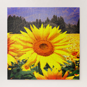 Jardin Fleur de tournesol Jigsaw Puzzle