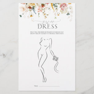 Jardin Fleurs aquarelle Fête des mariées Jeu