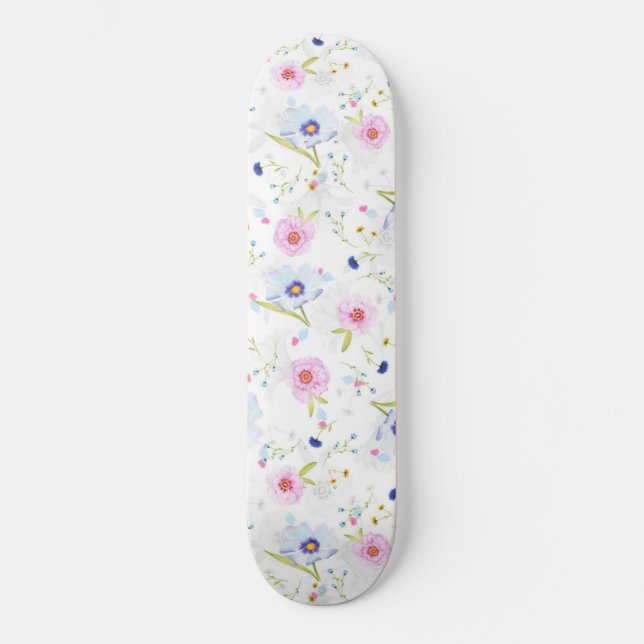Jardin Fleurs Skateboard (Recto)