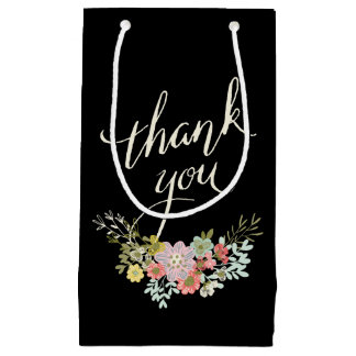 Jardin Floral Merci de mariage Favoriser les sacs 
