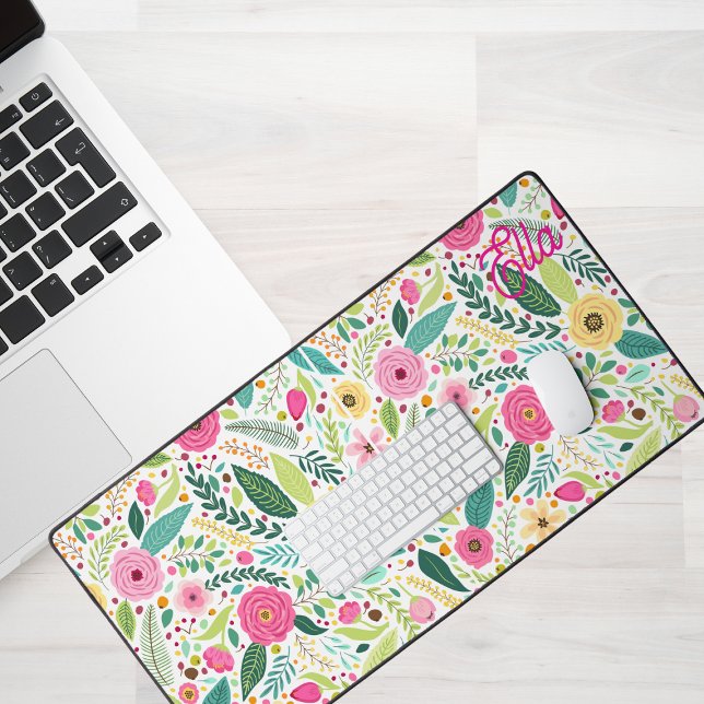 Jardin floral rétro bohème (Créateur téléchargé)