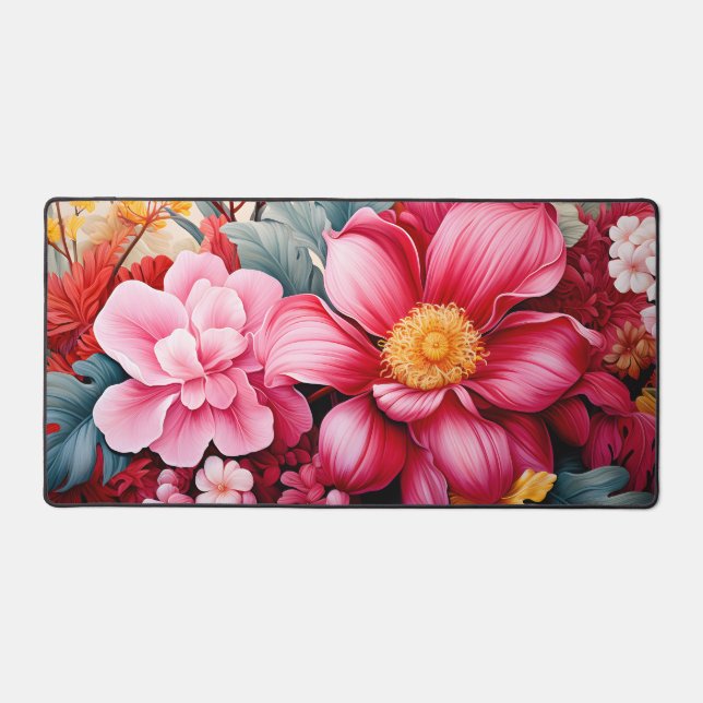 Jardin Floral Tropical Rose Exotique (Recto)