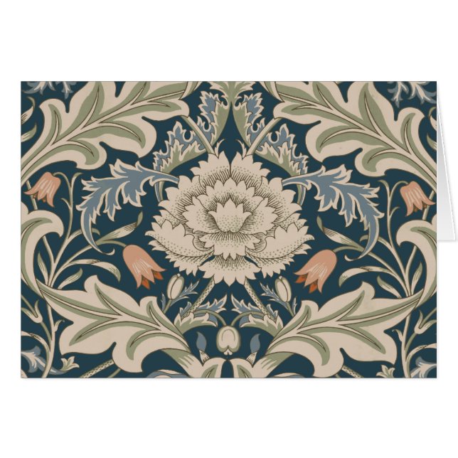 Jardin Floral William Morris Severn Fleur Classiqu (Devant horizontal)
