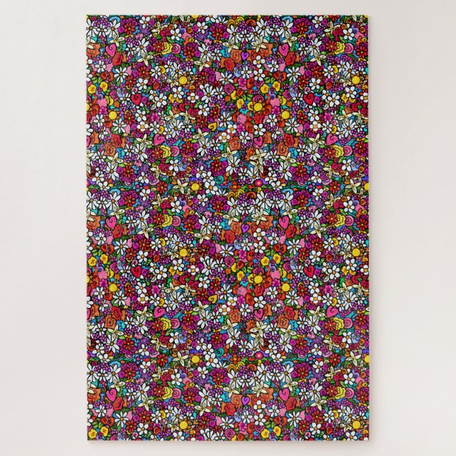 Jardin joyeux Puzzle Impossible (Vertical)