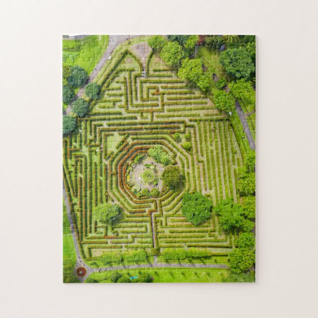 Jardin Maze Nature Jigsaw Puzzle Complexe Jigsaw (Vertical)