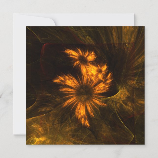 Jardin mystique Art Abstrait (Devant)