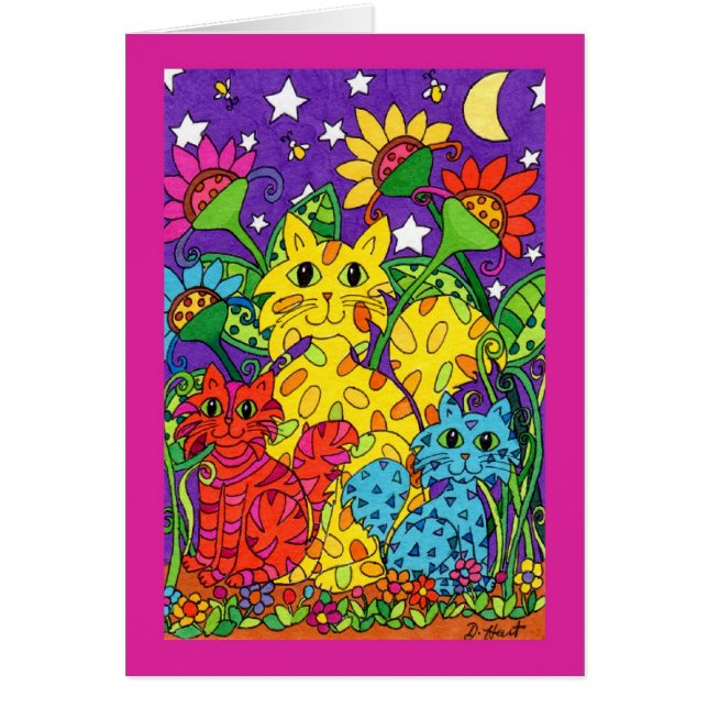 Jardin nocturne (Devant)