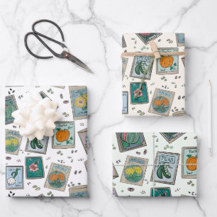 Jardin Packs Papier Set de 3