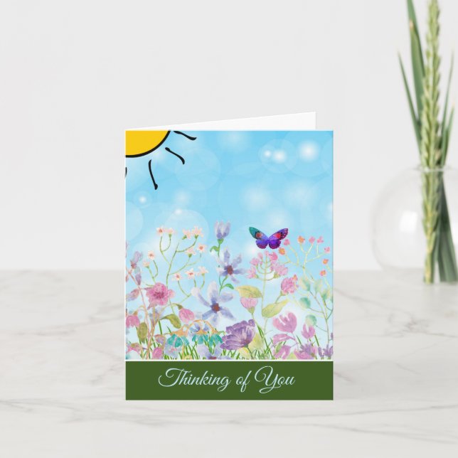 Jardin printanier personnalisable (Devant)